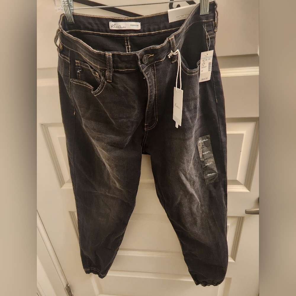 NWT KanCan high rise jogger jeans , 29x27